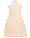 ALLOVIN Girls and Toddler Sleeveless A-Line Lace Party Dress Flower Girl Princess Dress with Beaded Bowknot 2-12 Years