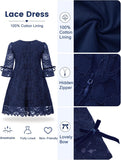 Navy 3/4 Sleeve