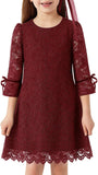 Burgundy 3/4 Sleeve