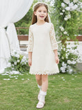 Ivory 3/4 Sleeve