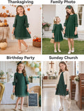 Dark Green 3/4 Sleeve