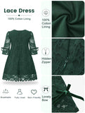 Dark Green 3/4 Sleeve